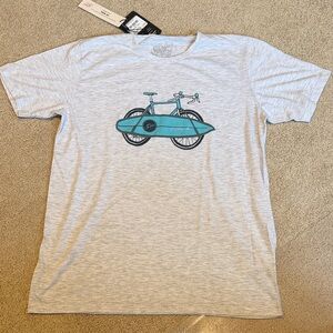 Gray Graphic T-Shirt Viva La Vida Men’s size large